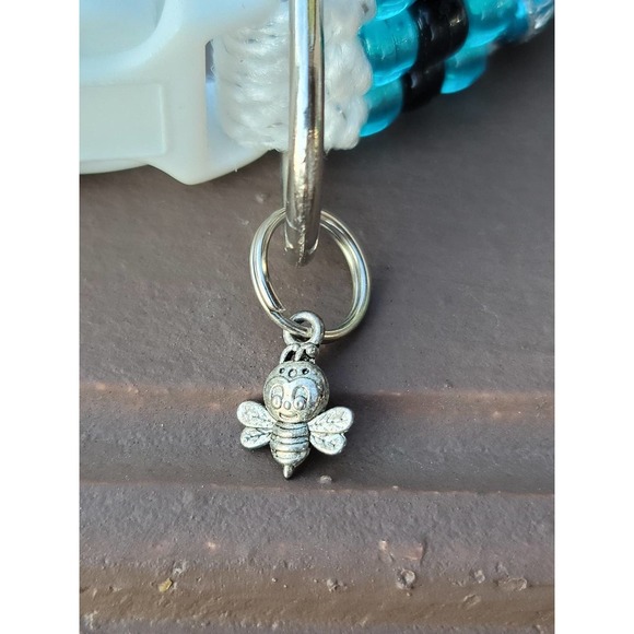 Custom Handmade Beaded Bling Dog Collar - Picture 3 of 3